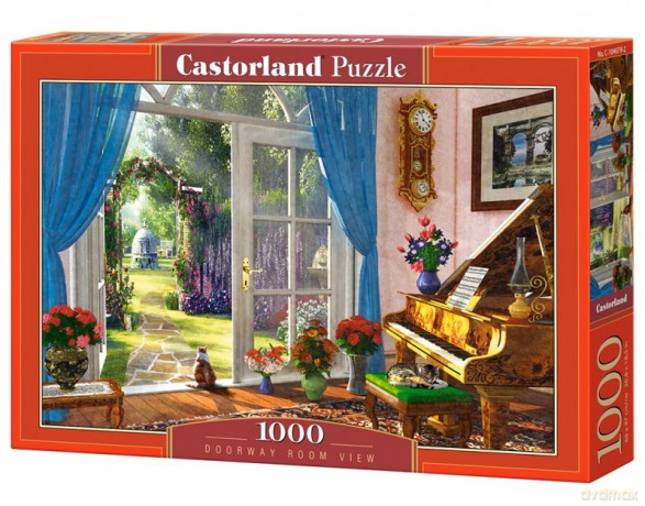 CASTORLAND 1000 el. Widok z pokoju [PUZZLE]