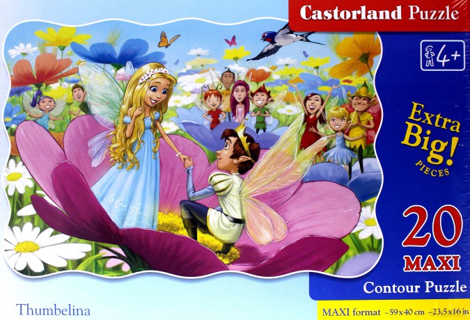 CASTORLAND 20 el. MAXI Calineczka [PUZZLE]