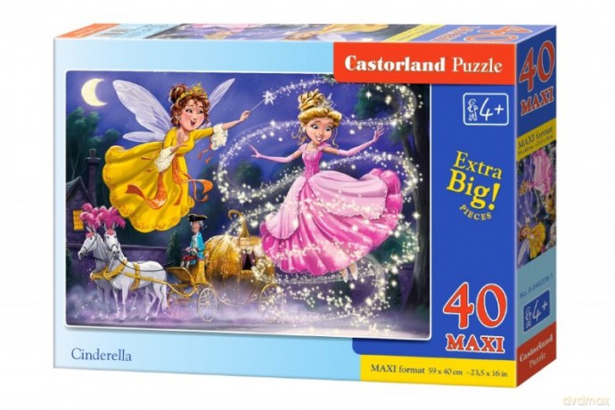 CASTORLAND 40 el. MAXI Kopciuszek [PUZZLE]