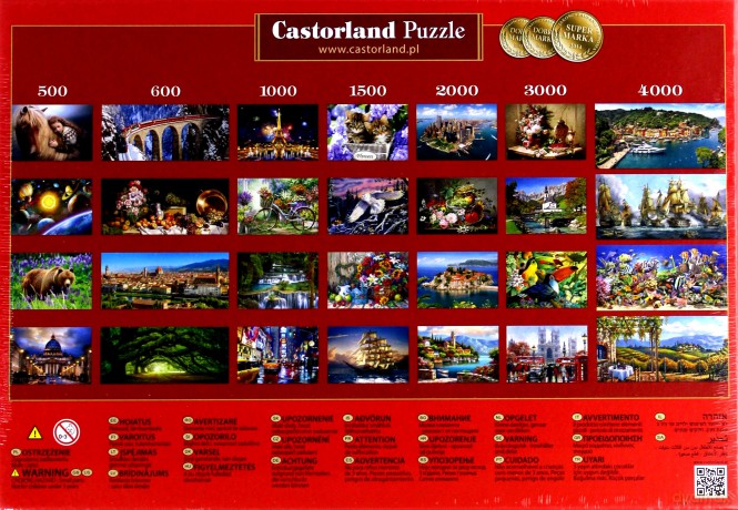 CASTORLAND 500 el. Samochód w górach [PUZZLE]