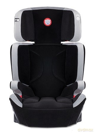 Fotelik 15-36 kg Hugo ISOFIX Czarno-szary