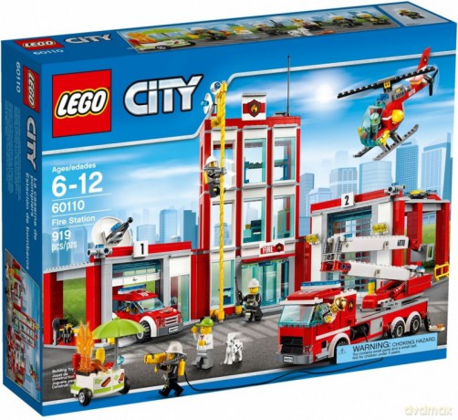 LEGO City Remiza strażacka (60110) [KLOCKI]