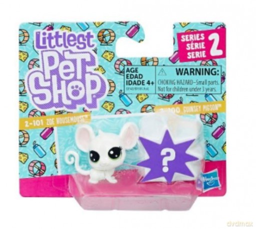 Littlest Pet Shop Mouse, Guinea Pig dwupak [FIGURKA]