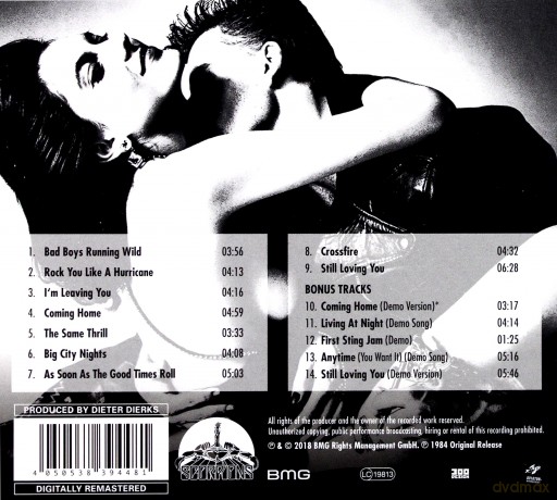 Scorpions: Love At First Sting [CD]