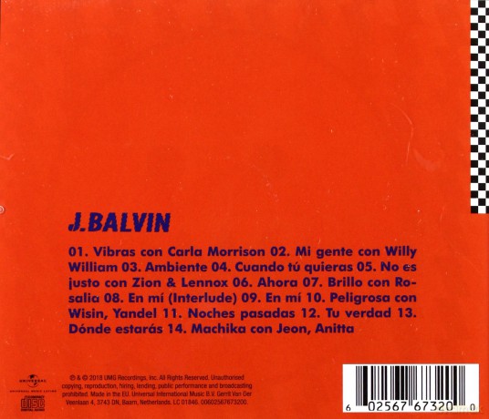 J. Balvin: Vibras [CD]