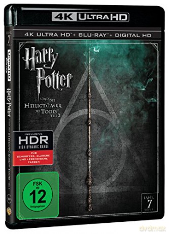 Harry Potter and the Deathly Hallows: Part 2 (Harry Potter i Insygnia Śmierci: Część II) [Blu-Ray 4K]+[Blu-Ray]