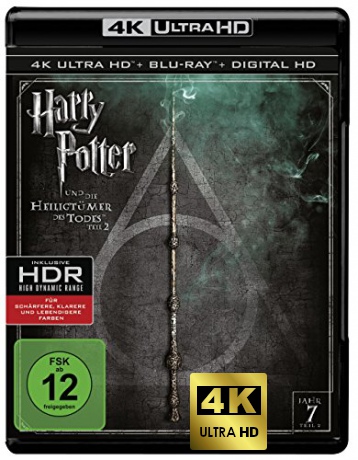 Harry Potter and the Deathly Hallows: Part 2 (Harry Potter i Insygnia Śmierci: Część II) [Blu-Ray 4K]+[Blu-Ray]