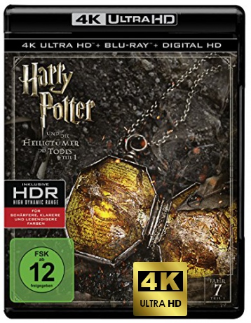 Harry Potter and the Deathly Hallows: Part 1 (Harry Potter i Insygnia Śmierci: Część I) [Blu-Ray 4K]+[Blu-Ray]