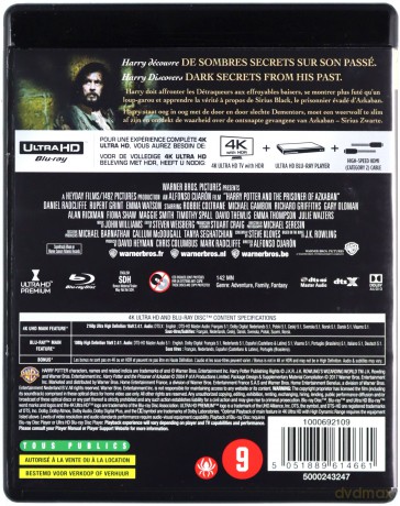 Harry Potter i więzień Azkabanu [Blu-Ray 4K]+[Blu-Ray]