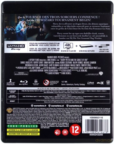 Harry Potter i Czara Ognia [Blu-Ray 4K]+[Blu-Ray]