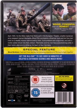 Fury [DVD]