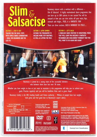 Rosemary Conley Slim N Salsacise [DVD]