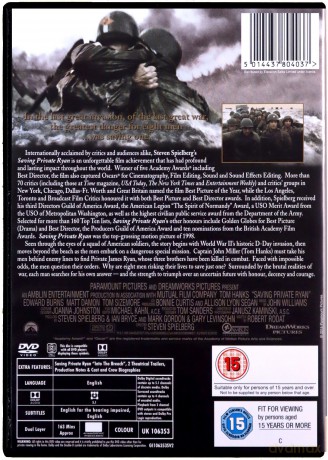 Saving Private Ryan (Szeregowiec Ryan) [2DVD]