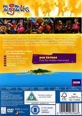 ZingZillas World Music Tour (BBC) [DVD]