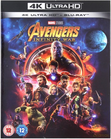 Avengers Infinity War (Avengers: Wojna bez granic) [Blu-Ray 4K]+[Blu-Ray]