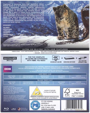 Planet Earth [2xBlu-Ray 4K]+[2xBlu-Ray]