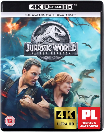 Jurassic World: Upadłe Królestwo [Blu-Ray 4K]+[Blu-Ray]