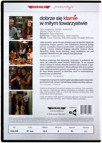 Dobrze się kłamie w miłym towarzystwie [DVD]