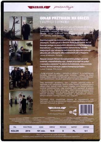 Gołąb przysiadł na gałęzi i rozmyśla o istnieniu [DVD]