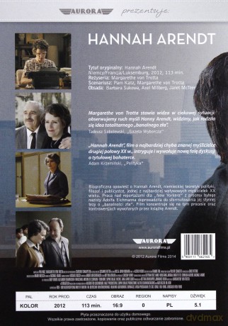 Hannah Arendt [DVD]