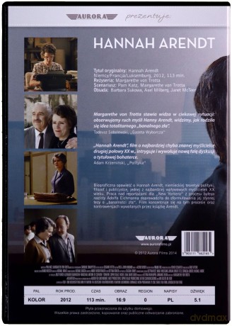 Hannah Arendt [DVD]