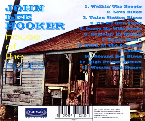 John Lee Hooker: House of the Blues [CD]