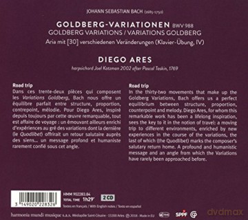 Bach: Goldberg Variationen Ares (digipack) [CD]