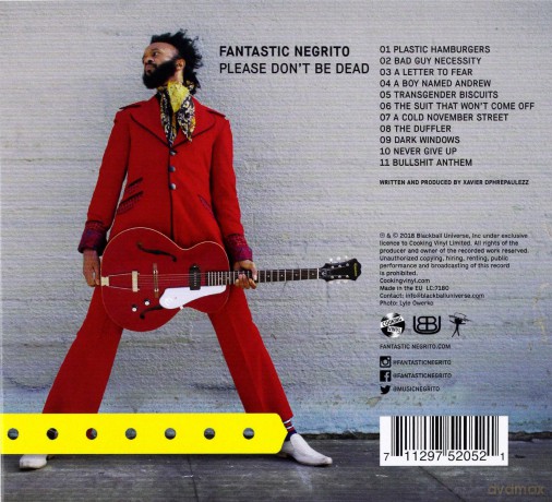 Fantastic Negrito: Please Don't Be Dead (digipack) [CD]
