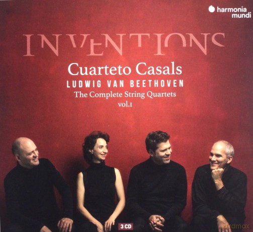 Beethoven: The Complete String Quartets Inventions Cuarteto Casals (digipack) [3CD]