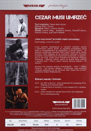 Cezar musi umrzeć [DVD]