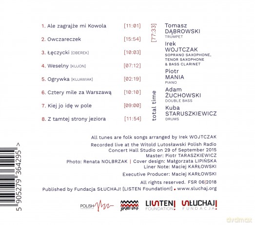 Irek Wojtczak Quintet: Play It Again [CD]