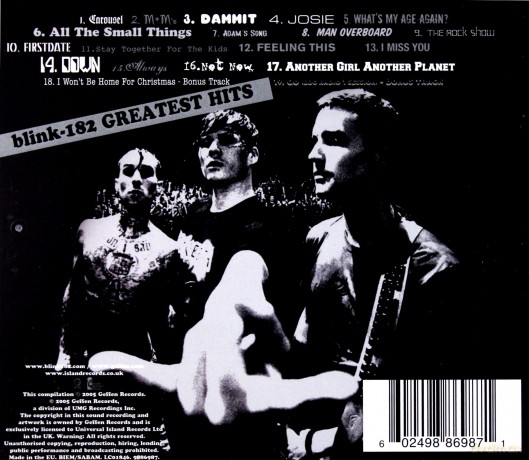 Blink 182: Greatest Hits [CD]