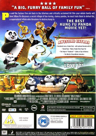 Kung Fu Panda 3 [DVD]