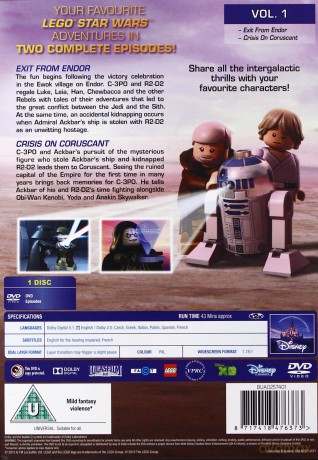 Lego Star Wars Droid Tales vol. 1 (Star Wars: Opowieści Droidów) [DVD]