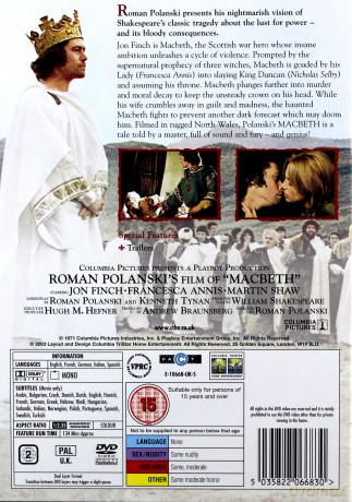 Tragedia Makbeta [DVD]