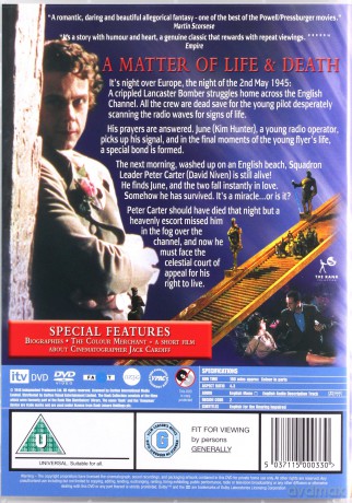 Matter Of Life And Death [DVD]