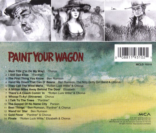 Paint Your Wagon soundtrack [CD]