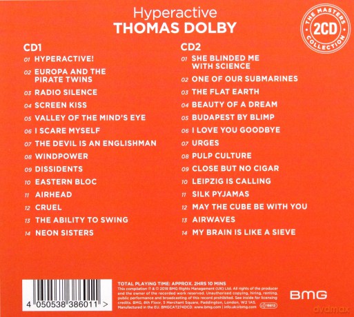 Thomas Dolby: Hyperactive [2CD]
