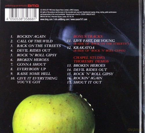 Saxon: Innocence Is No Excuse [CD]