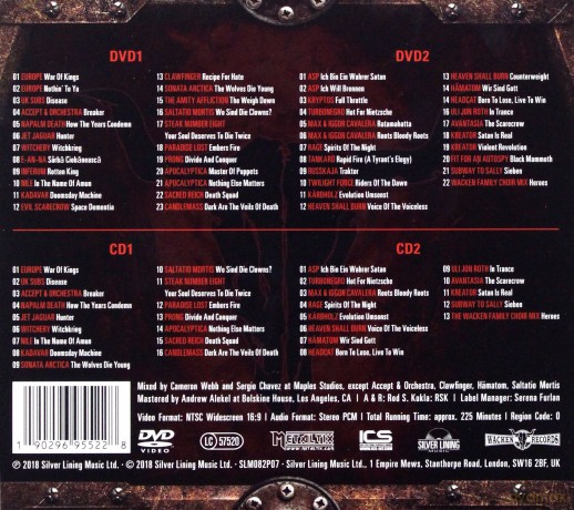 Live At Wacken 2017 - 28 Years Louder Than Hell [2CD]+[2DVD]