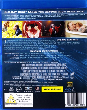 Big Fish (Duża ryba) [Blu-Ray]