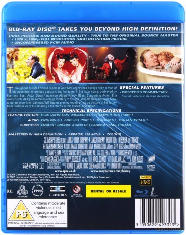 Big Fish (Duża ryba) [Blu-Ray]