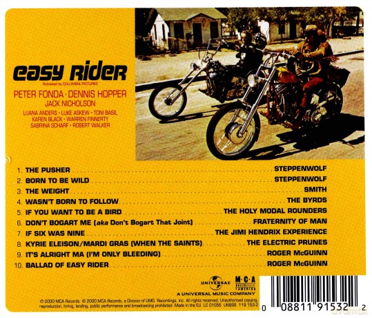 Easy Rider soundtrack [CD]