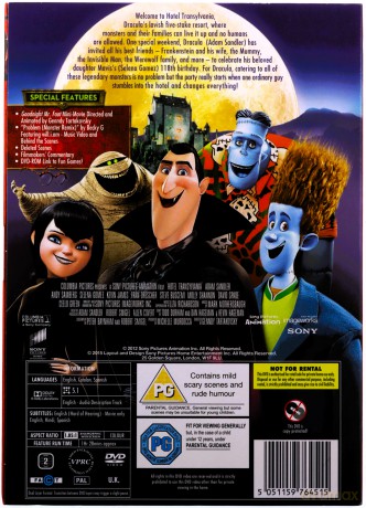 Hotel Transylvania [DVD]
