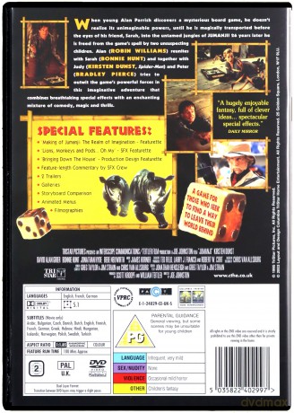 Jumanji (Collectors Edition) [DVD]