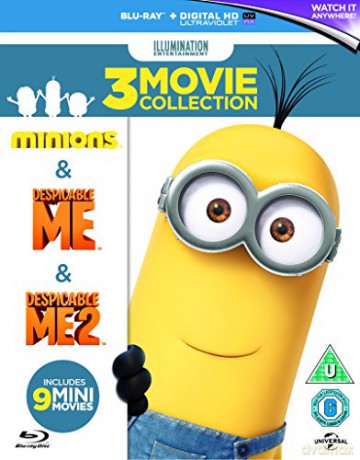 Minions Collection: Despicable Me | Minionki rozrabiają | Minionki (Minionki | Jak ukraść Księżyc | Minionki rozrabiają) [3xBlu-Ray]