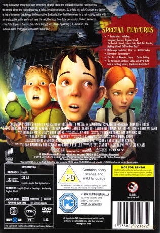 Monster House (Straszny dom) [DVD]