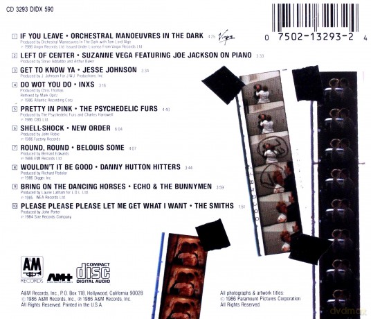 Pretty In Pink soundtrack [CD]