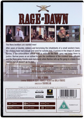 Rage At Dawn [DVD]