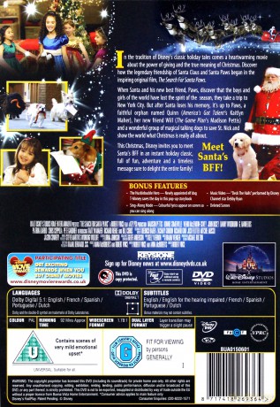 Search For Santa Paws [DVD]